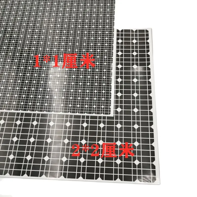 DIY Modeling Materials Blue Photovoltaic Board Simulation Stickers Black Solar Panel Sticker Belt Back Glue Cannot Be Generated