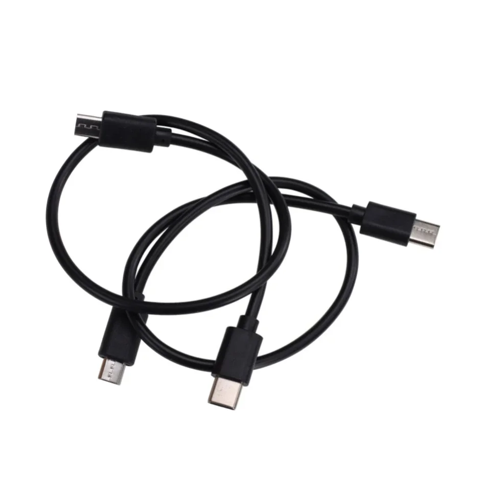 

1000pcs Micro USB to Type C Cable Converter OTG Adapter Lead Data Cord For Xiaomi Huawei Samsung USBC Wire