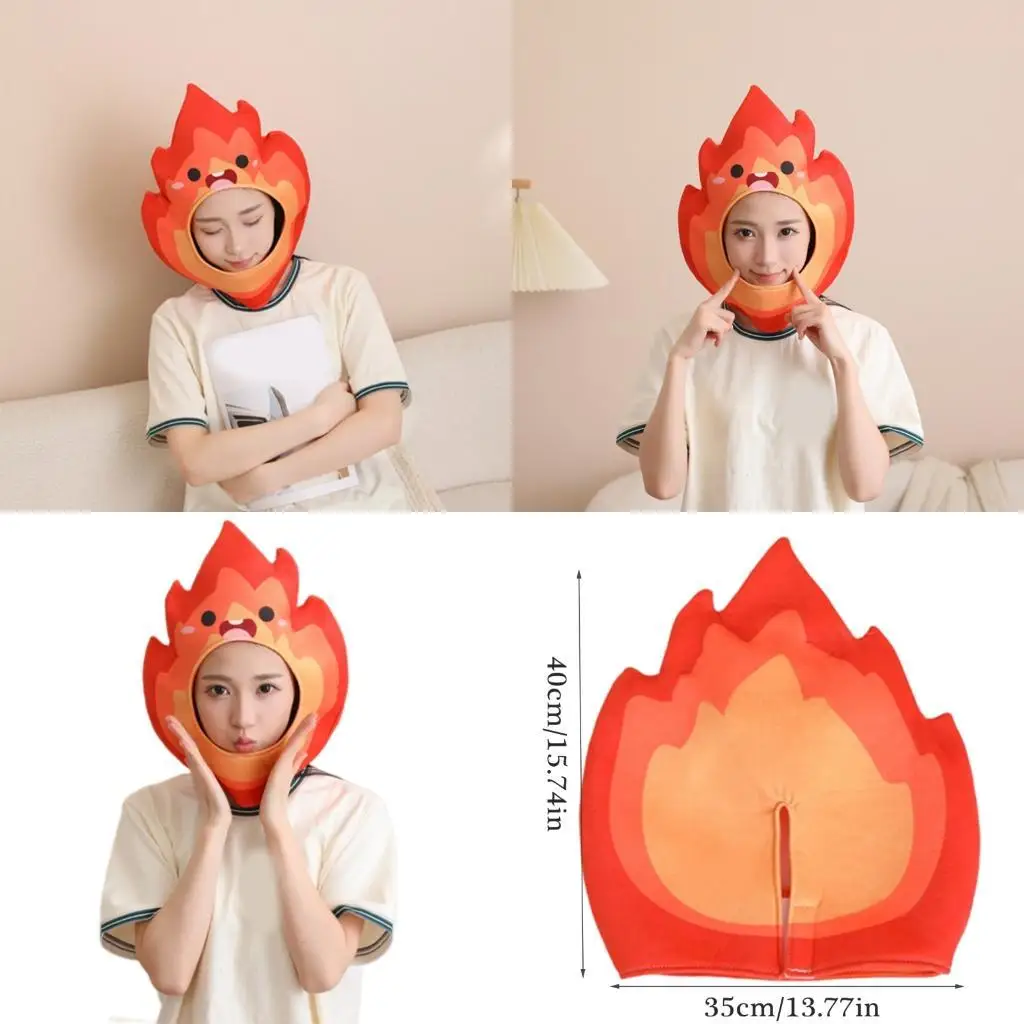 

R1WE Stretchy Breathable Headgear Cap With Cartoon Design All Age Costume Hat