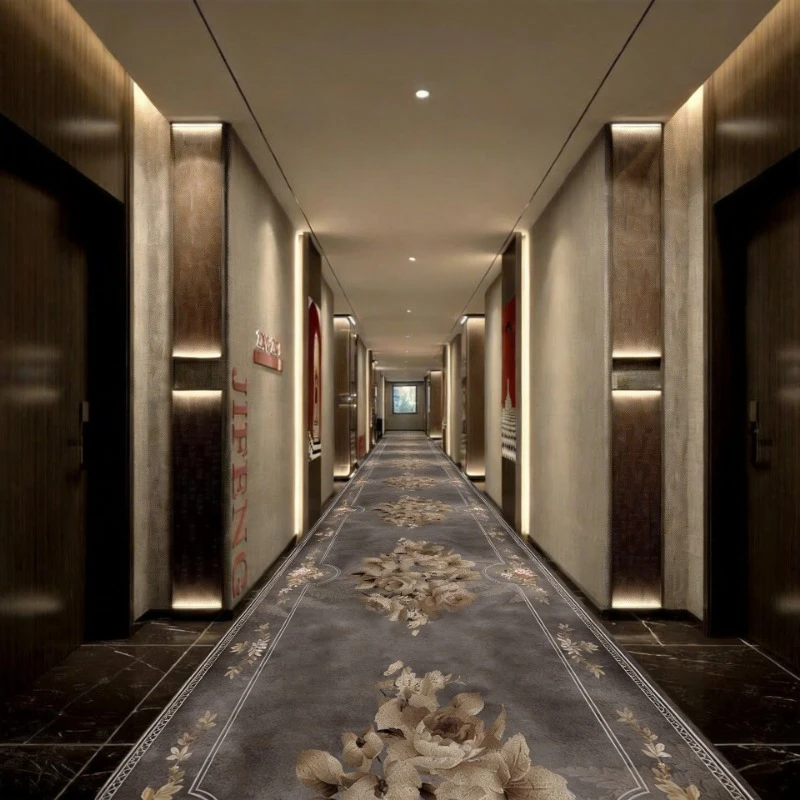 

Light Luxury Persian Style Hall Corridor Carpet Non-slip Stairway Hallway Home Decor Rug Washable Runner Customizable Aisle Rug