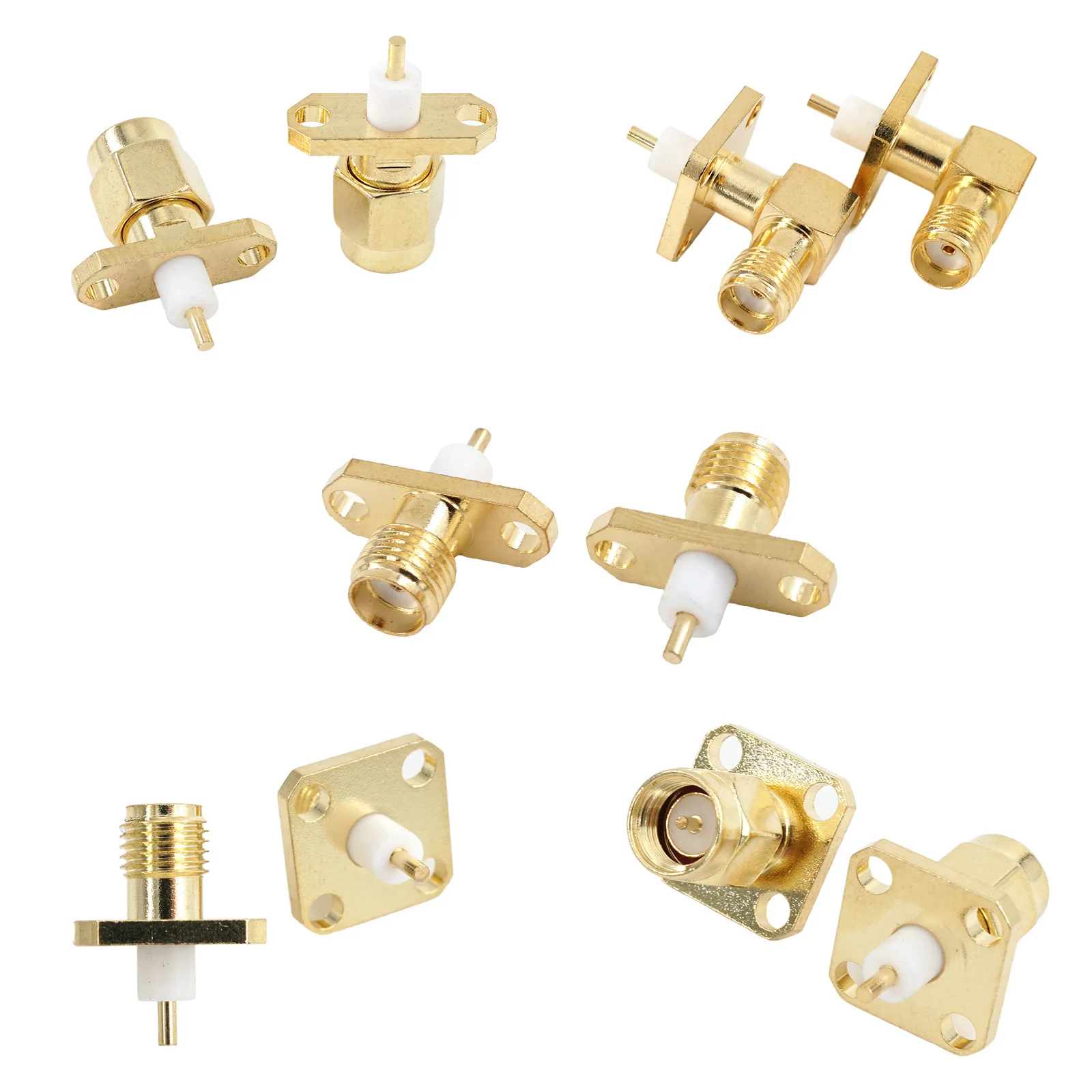 10Pcs Sma Male Fema…