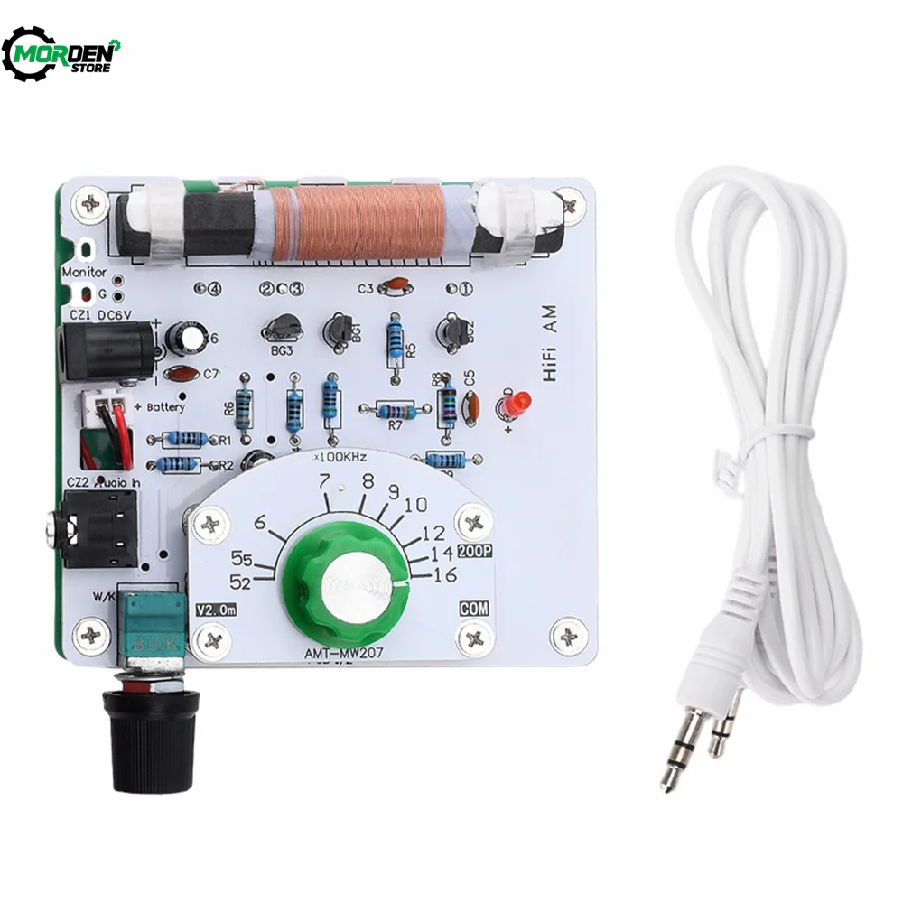 AM Radio Transmitter DIY Circuit Board Main Board of Special Ore Measuring Radio DIY Circuit Board 525~1605kHz 6V