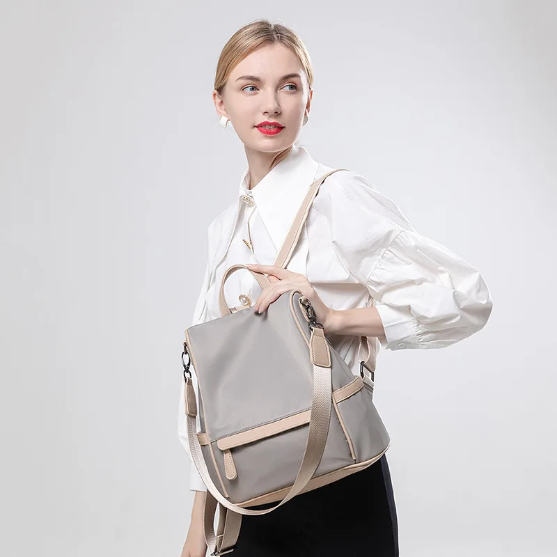 2024 new Oxford cloth women shoulders fashion leisure large capacity travel bag schoolbag