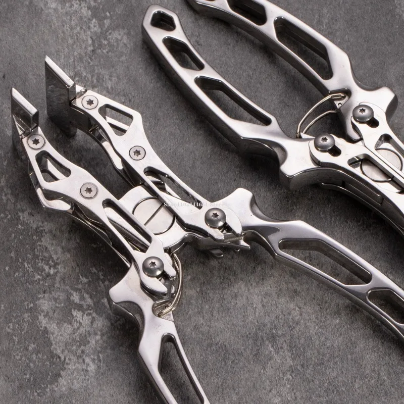 Stainless Steel Bench Vise Leather Clamp Pliers DIY Leathercraft Bag/shoe Pressing Edge Fold Edge Pliers Special Handmade Tools