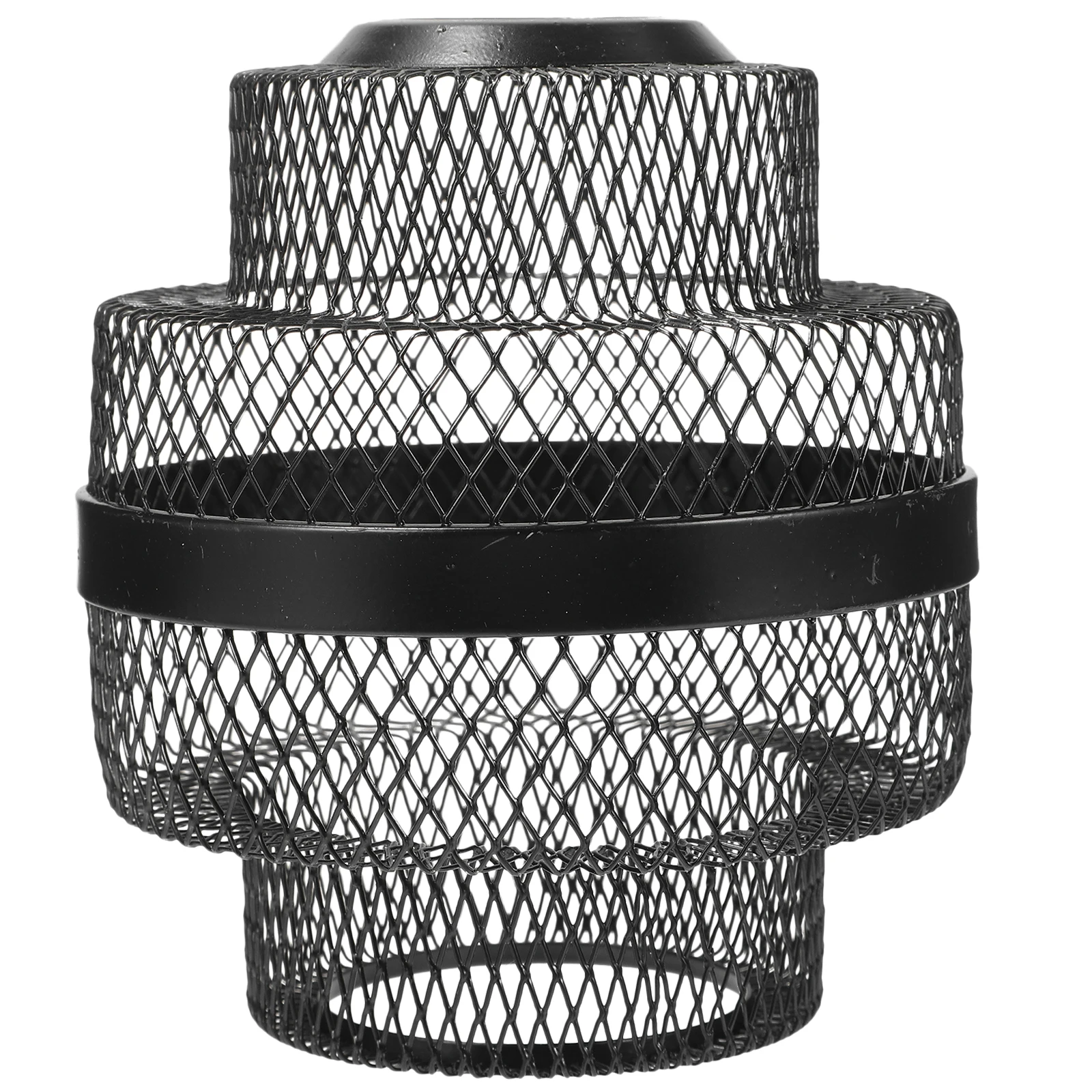 

Elegant Black Metal Pendant Light Shade Easy To Install Hanging Lamp Cover For Bar And Restaurant Decoration