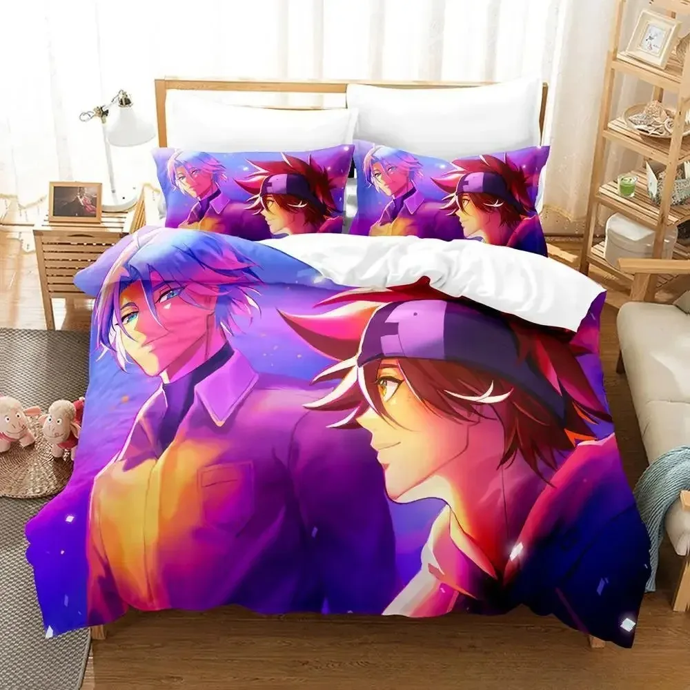 

New SK8 the Infinity Bedding Set Single Twin Full Queen King Size Bed Set Adult Kid Bedroom Duvet cover Sets Anime Bed Sheet Set