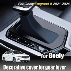For Geely Emgrand 2021 2022 2023 2024 Decorative cover for gear lever Dust cover Automotive interior modification