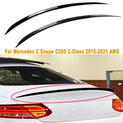 For Mercedes C 2015-2021 Coupe C205 C-Class AMG Tail Wings Wind Spoiler Rear Wing Car Accessories Decoration