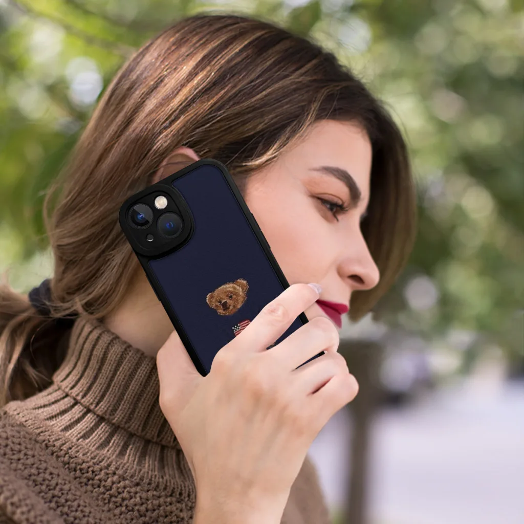 Funda de teléfono para iPhone 15 Pro Max, carcasa de silicona, oso Ralph