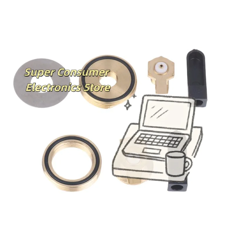 

3/4" & 3/8" NMO Antenna Mount Kit - Crimp/Solder for RG58 Cable, Complete Vehicle Installation Set