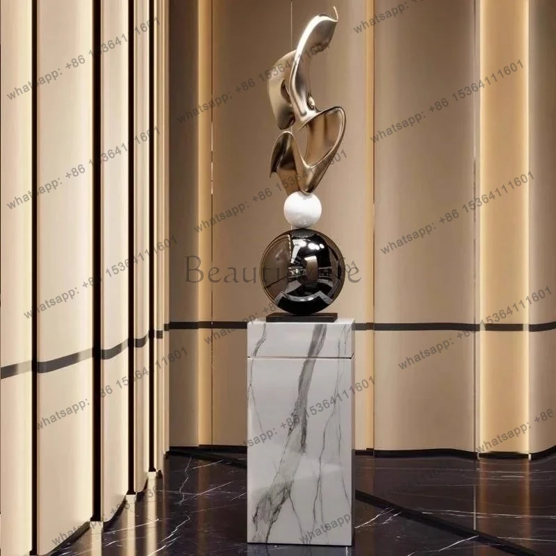 

Ornament light luxury modern art sculpture living room porch hotel opening housewarming floor decoration