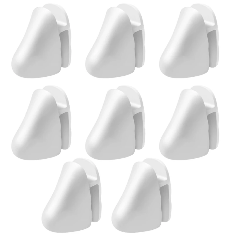 

Pack of 8 Handy Nose Glasses Holders Wall Installation Storage Organizers Dropship