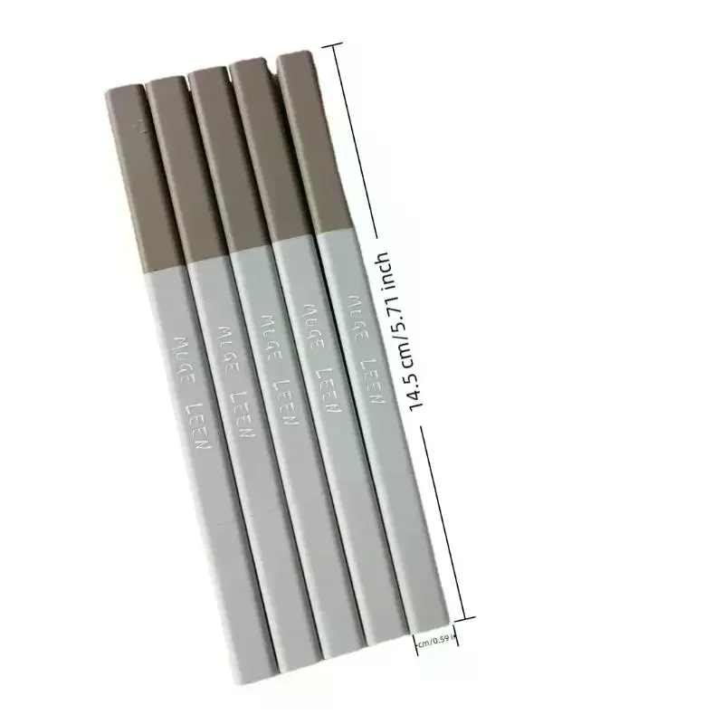 超極細アイブロウペンシルダブルヘッド長期持続ナチュラル防水プロフェッショナルアイブロウペンメイクアップツール