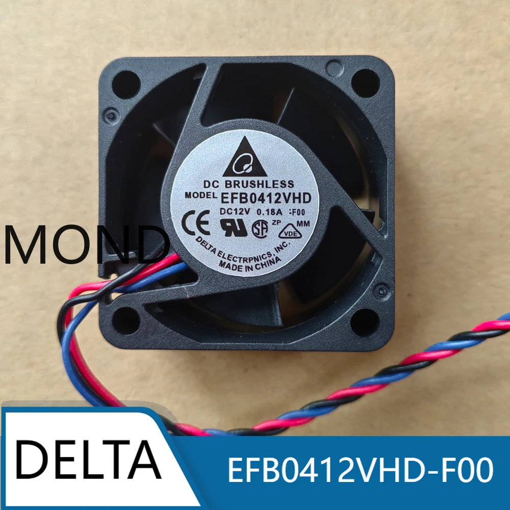 EFB0412VHD-F00 Delta 4cm 1U Server Fan Switch 4020 12V 0.18A EFB0412VHD