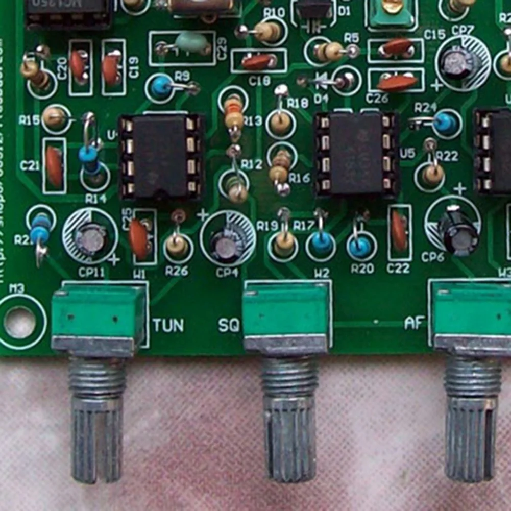 FULL-Airband 라디오 수신기 항공 밴드 수신기 수신기 보드 필터 모듈 키트 고감도 118-136Mhz AM