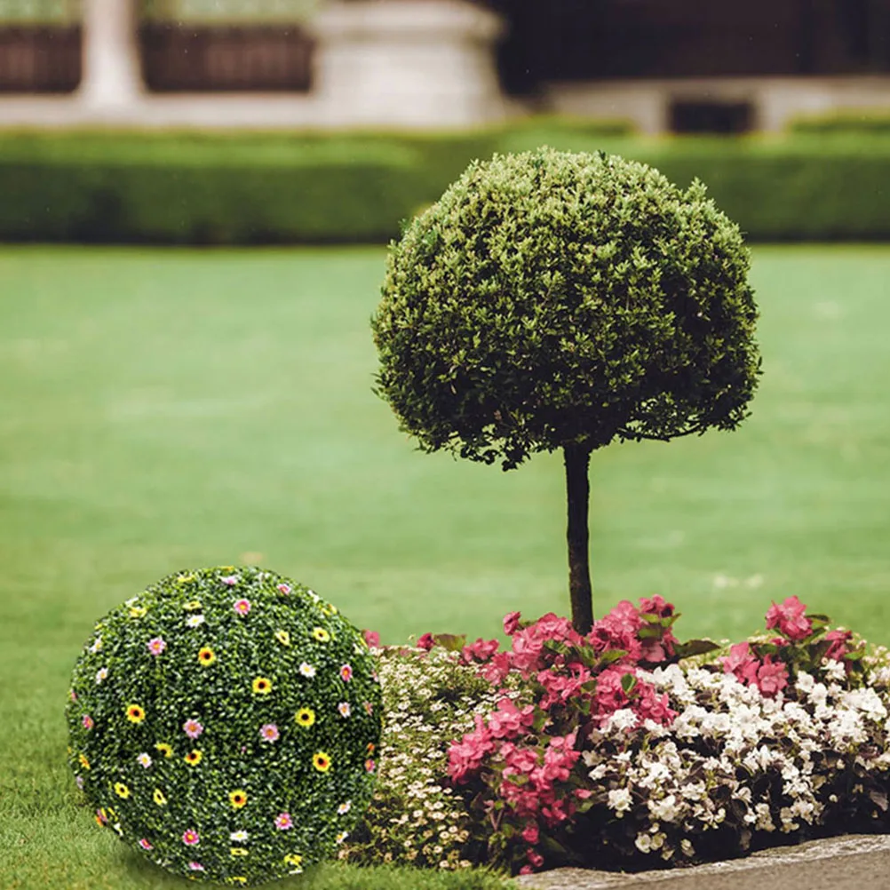 

5pcs Artificial Plant Ball Cage Round Plastic Topiary Ball Frame Greenery Support For Patio Garden Decor Durable Reusable Floral