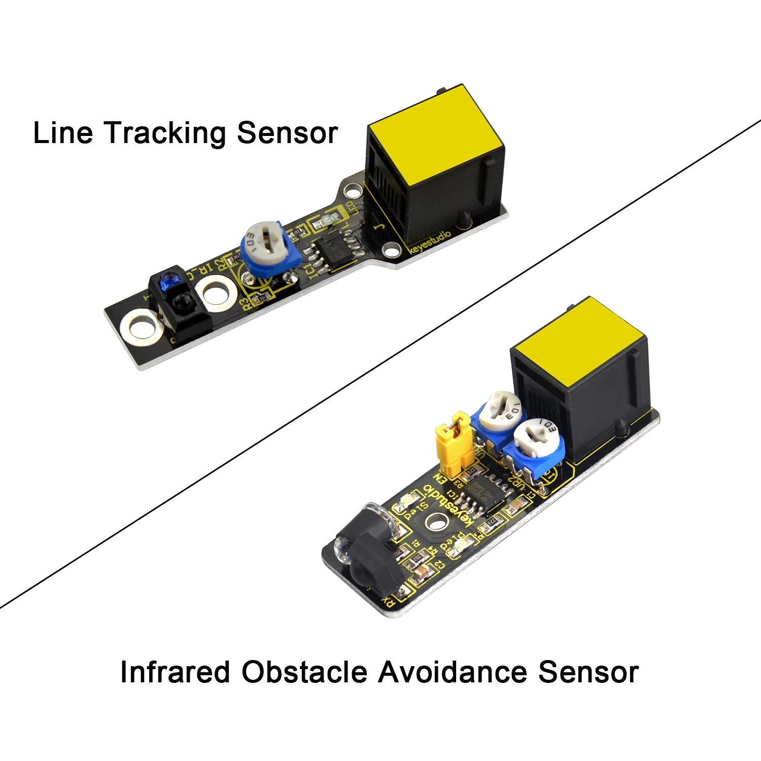 Keyestudio EASY plug Infrared obstacle avoidance /Line Tracking Sensor for Arduino for DIY Electronics  STEM Programming Kit