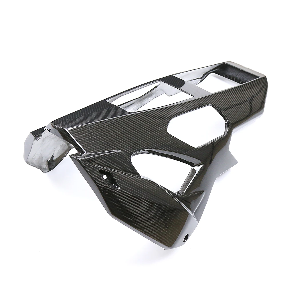 For BMW S1000R/M1000R Dry Carbon Fiber Shell Belly Pot Motorcycle Modification Accessories Lower Guide Fairing 2021-2024