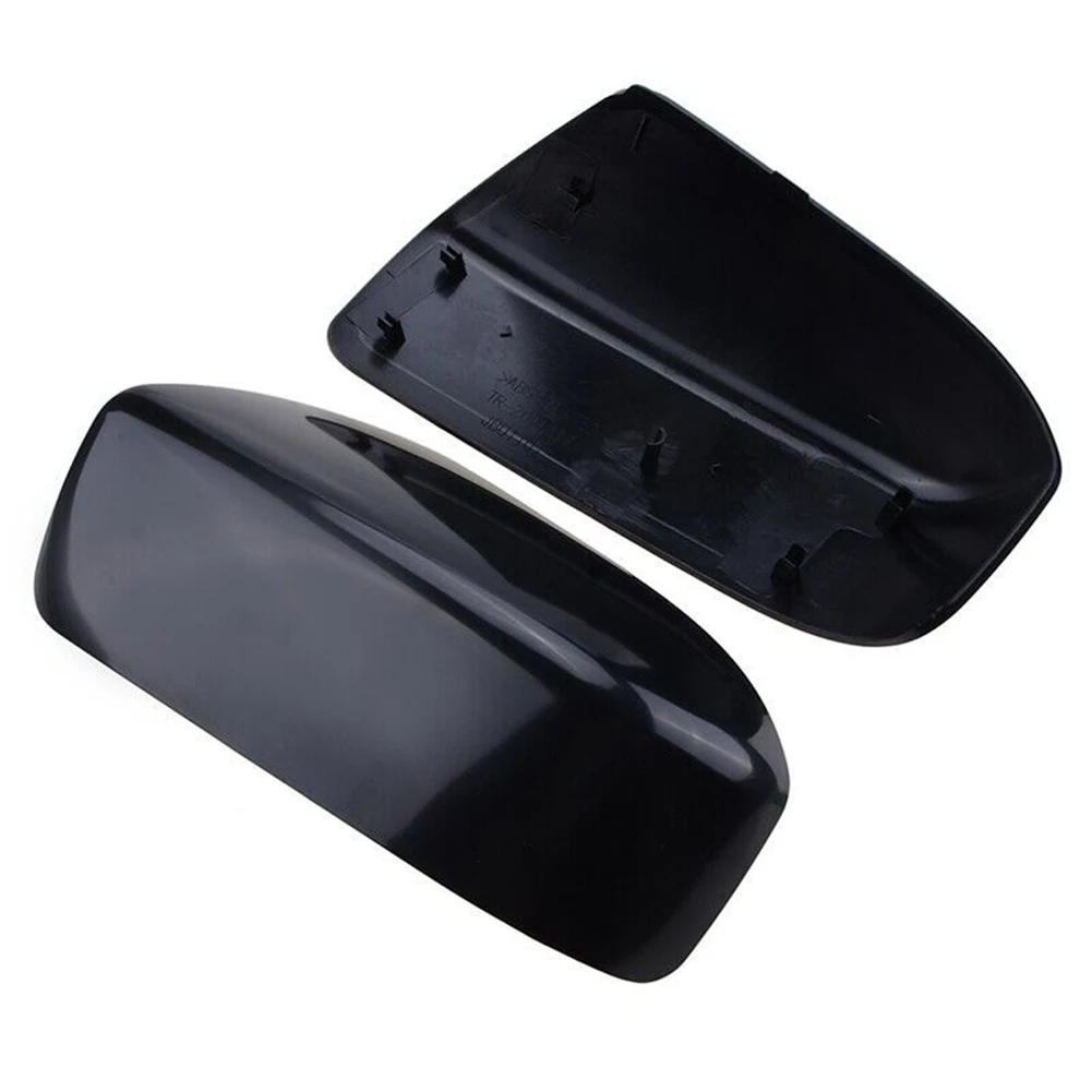 

Parts Mirror Cover 1 Pair Gloss Black Rearview Replacement Side Mirror Cap Accessories Door For Accord 2003-2007