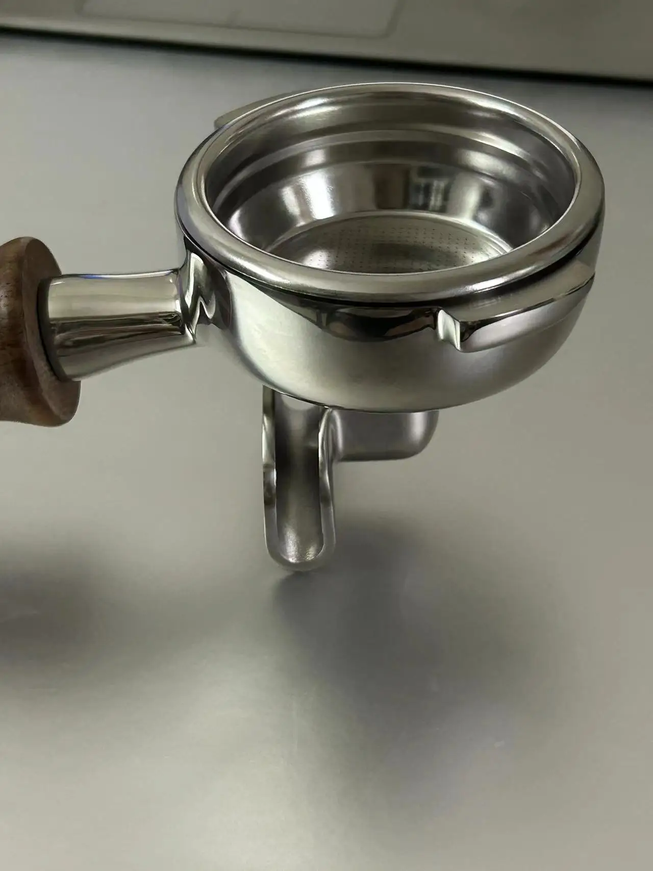 58mm Coffee Portafilter with Double Flow Nozzle  for Nuova/Black Eagle/White Eagle/Oscar Coffee Maker