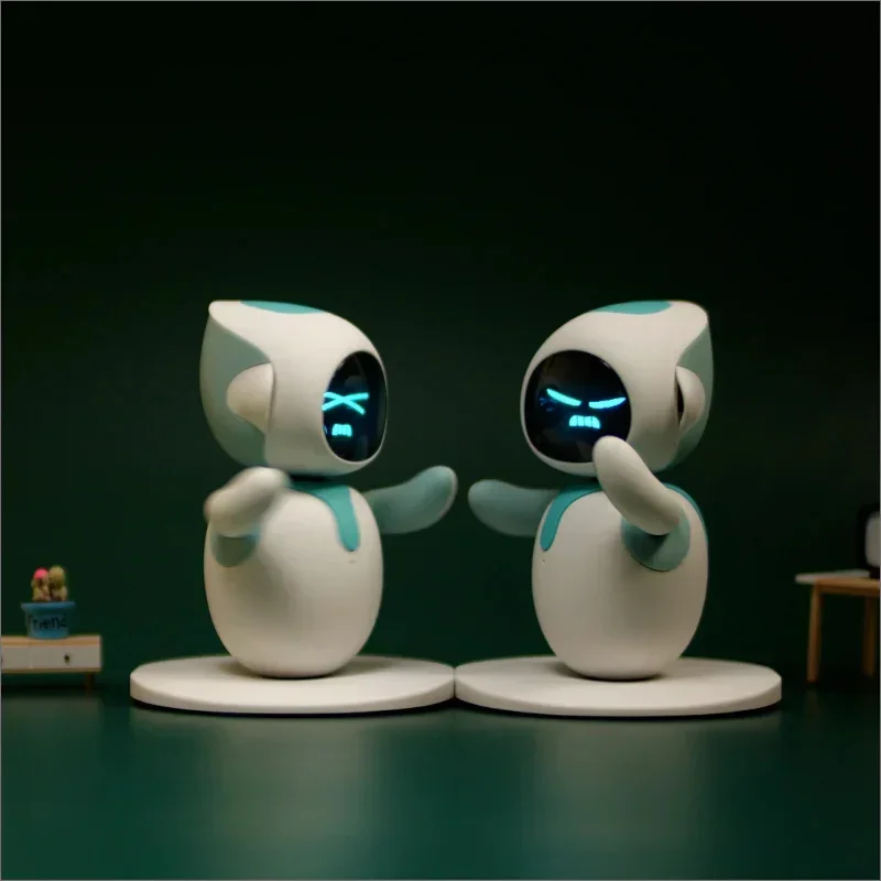 Original Eilik Smart Robot Emotional Interaction Vocal Multiple Mode Electronic Automation Ai Robot Cute Blue and Pink Gifts