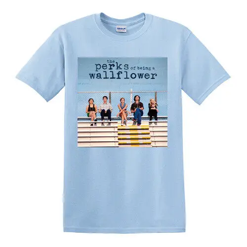 The Perks Of Being A Wallflower Movie Men's Light Blue T-Shirt S-3XL