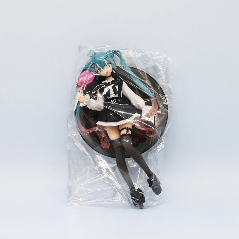 18cm Sexy Girl Hatsune Miku Anime Figure Fashion Subclture Miku Action Figure Room Decorations PVC Collection Model Doll Toys