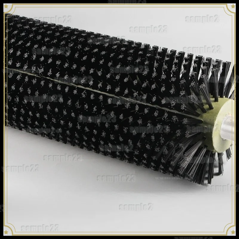 PA Nylon Industrial Roller Brush Rotary Wire Cleaning Dirt Pollutant Wash Machine Automotive Food Processing Glass Agriculture