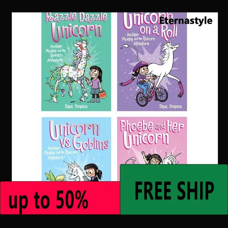 Hot Phoebe and Her Unicorn: Phoebe and Her Unicorn1--4Volumes