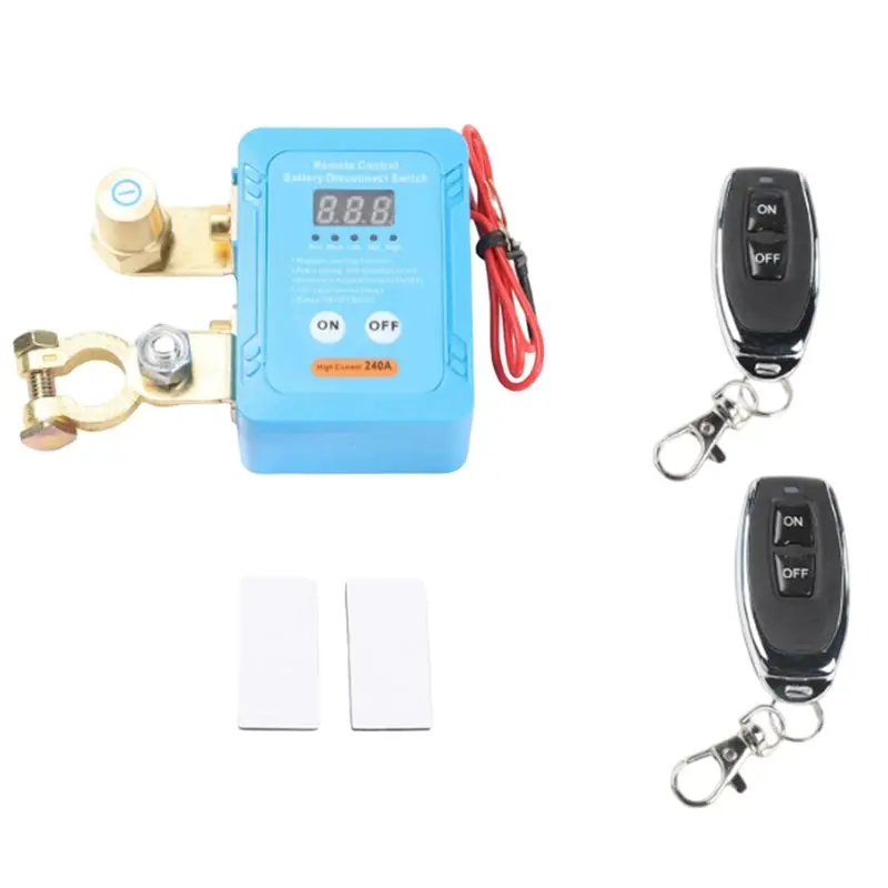 

【СКИДКА!】Интеллектуальный выключатель питания 12В для автомобильных аккумуляторов с защитой от утечки тока и дистанционным управлением для отключения питания аккумуляторов легковых и грузовых автомобилей