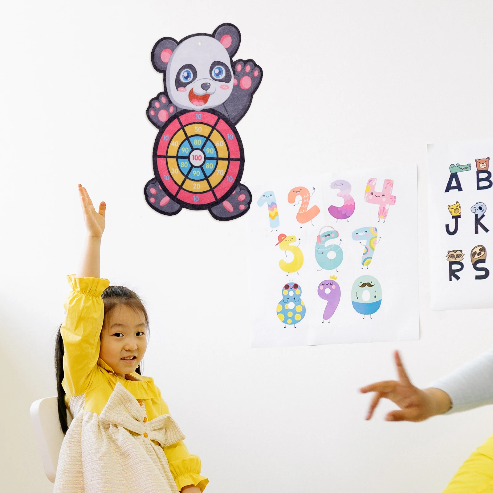 

1Set Sticky Ball Board for Interactive Playset Lightweight Portable Party Game Enhances Accuracy Precision Smooth Safe