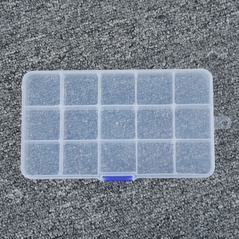 24Grids Plastic Organizer Box Storage Container Jewelry Box With Adjustable Dividers For Beads Arts DIY Crafts Storage image 4