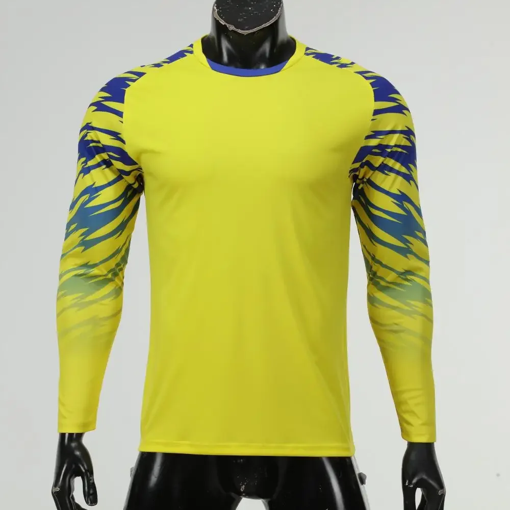 

New 2025 Men's Football goalkeeper uniform Set Long-sleeved printed adult and children's football goalkeeper kit