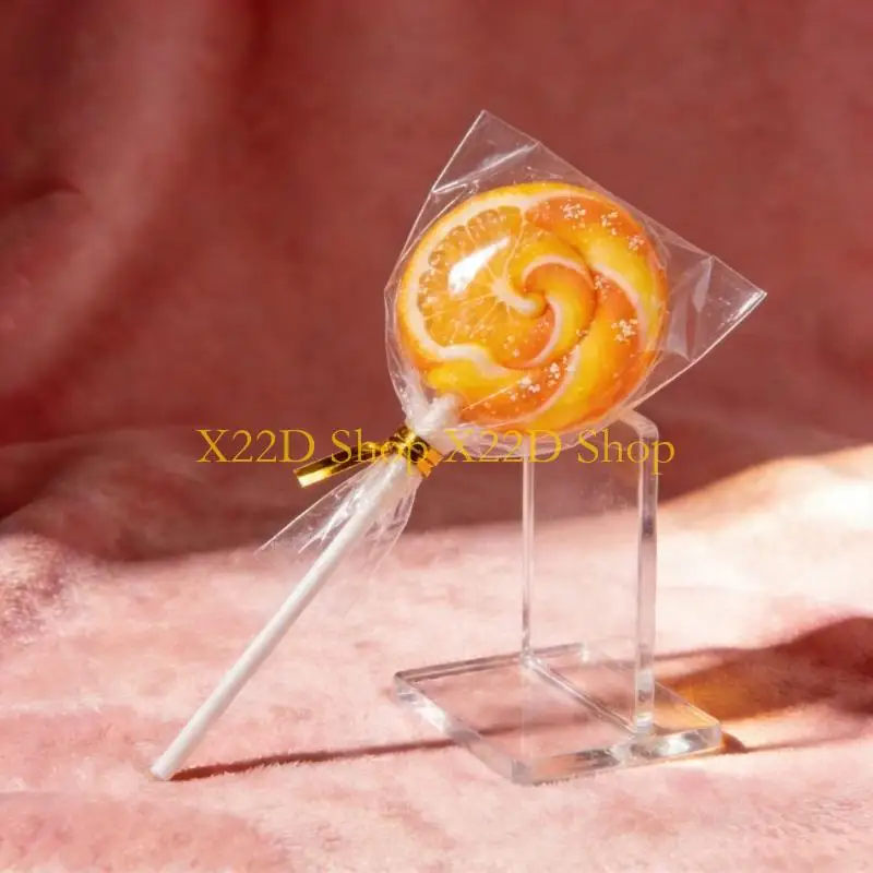 X22D 300Pcs Lollipop Cake Treat Bag Set Paper Lollipop for School Activity