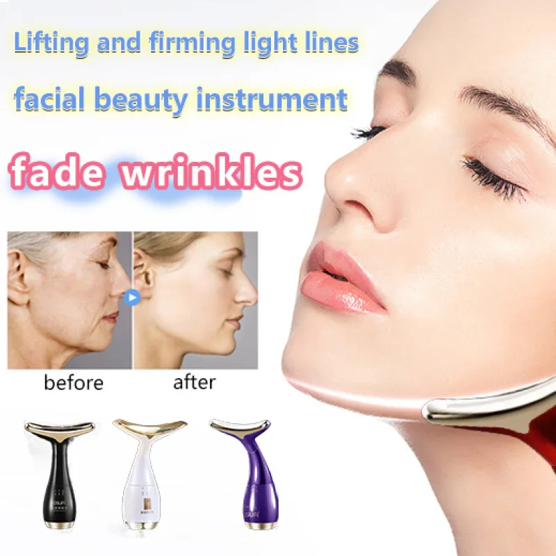 Instrumento de belleza de uso doméstico con vibración multidireccional para tonificación facial y ocular