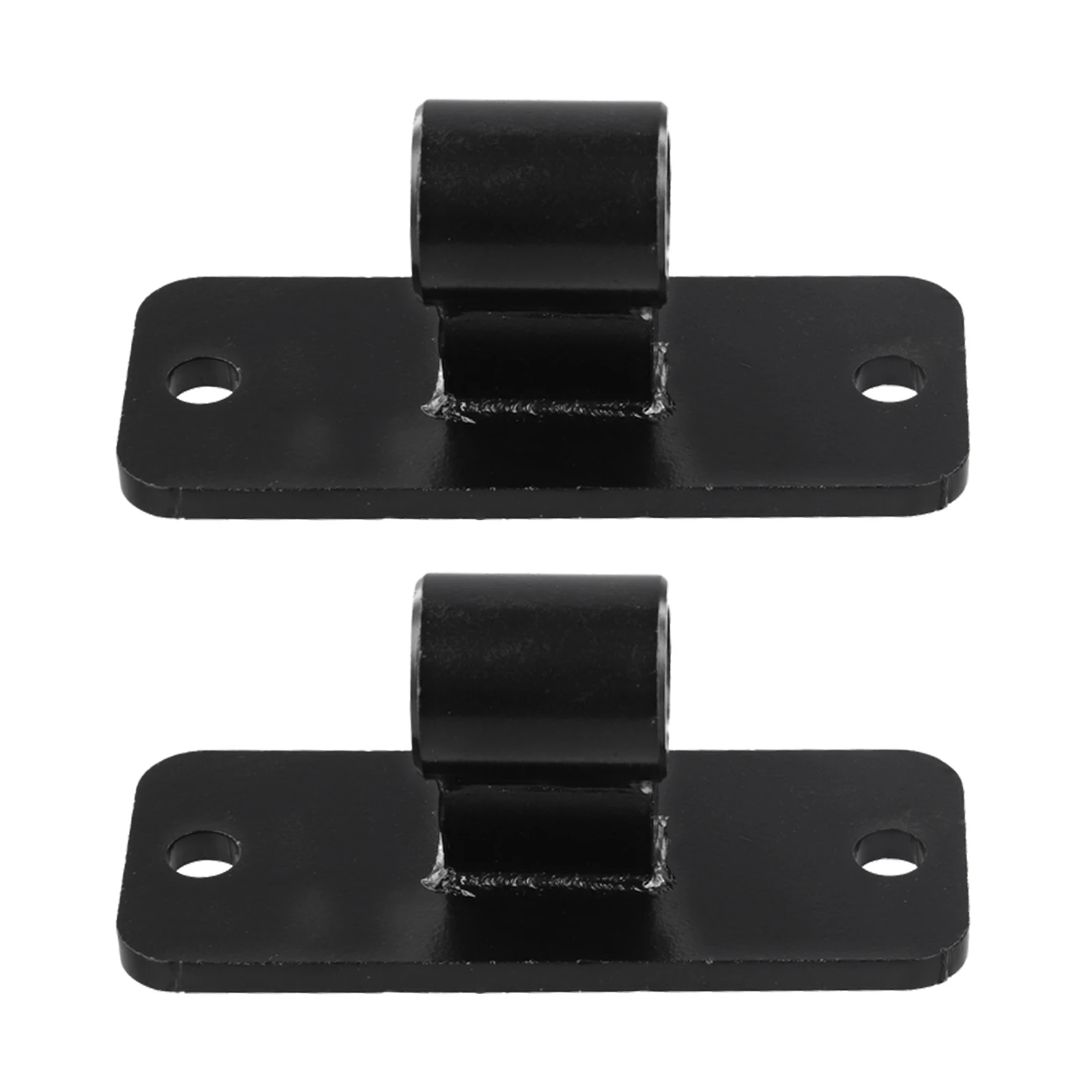 2Pack Wall Mount Gate Hinges for 5/8 Pin Chain Link Fence and Farm Galvanized Iron Construction Support 2Pack Wall