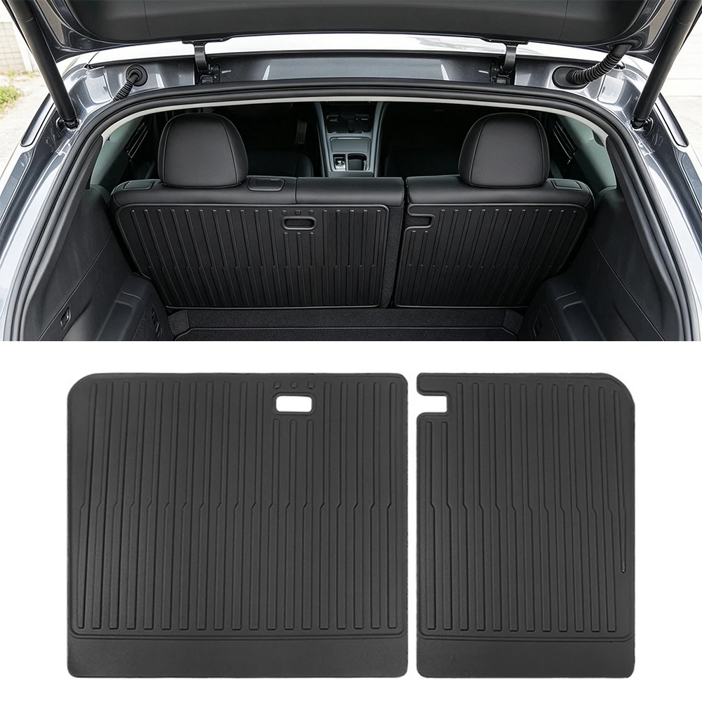 For Tesla Model 3 Highland 2024 2025 20226 TPE Rear Seat Backrest Protective Pad Anti-Kick Anti-dirty Mat Car Interior Accessory