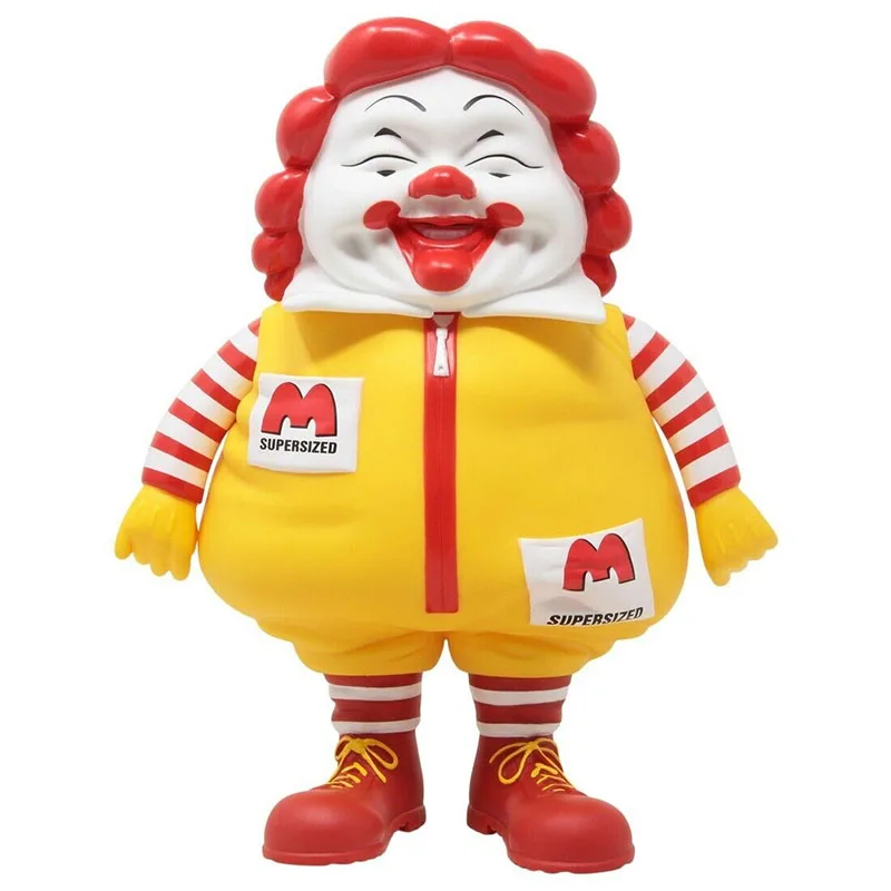 مضحك رون الإنجليزية رونالد سوبرسائز ألعاب شخصيات الحركة 24 سنتيمتر لطيف حذاء أحمر MC 10th الذكرى الشكل اللعب ديكور المنزل هدايا الاطفال