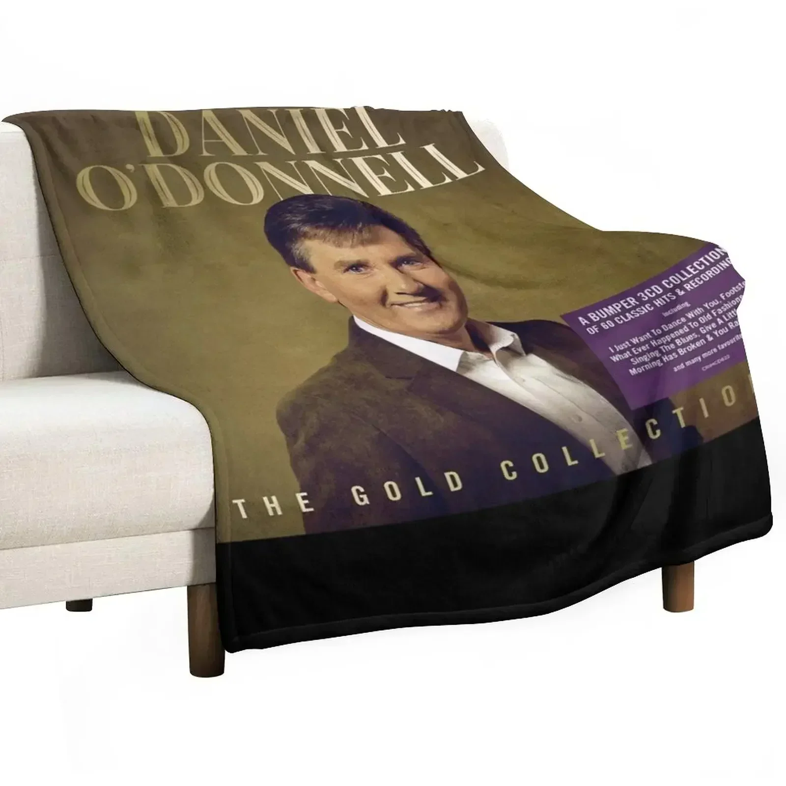 

Daniel O'Donnell Gold Collection Throw Blanket Nap Multi-Purpose Blankets