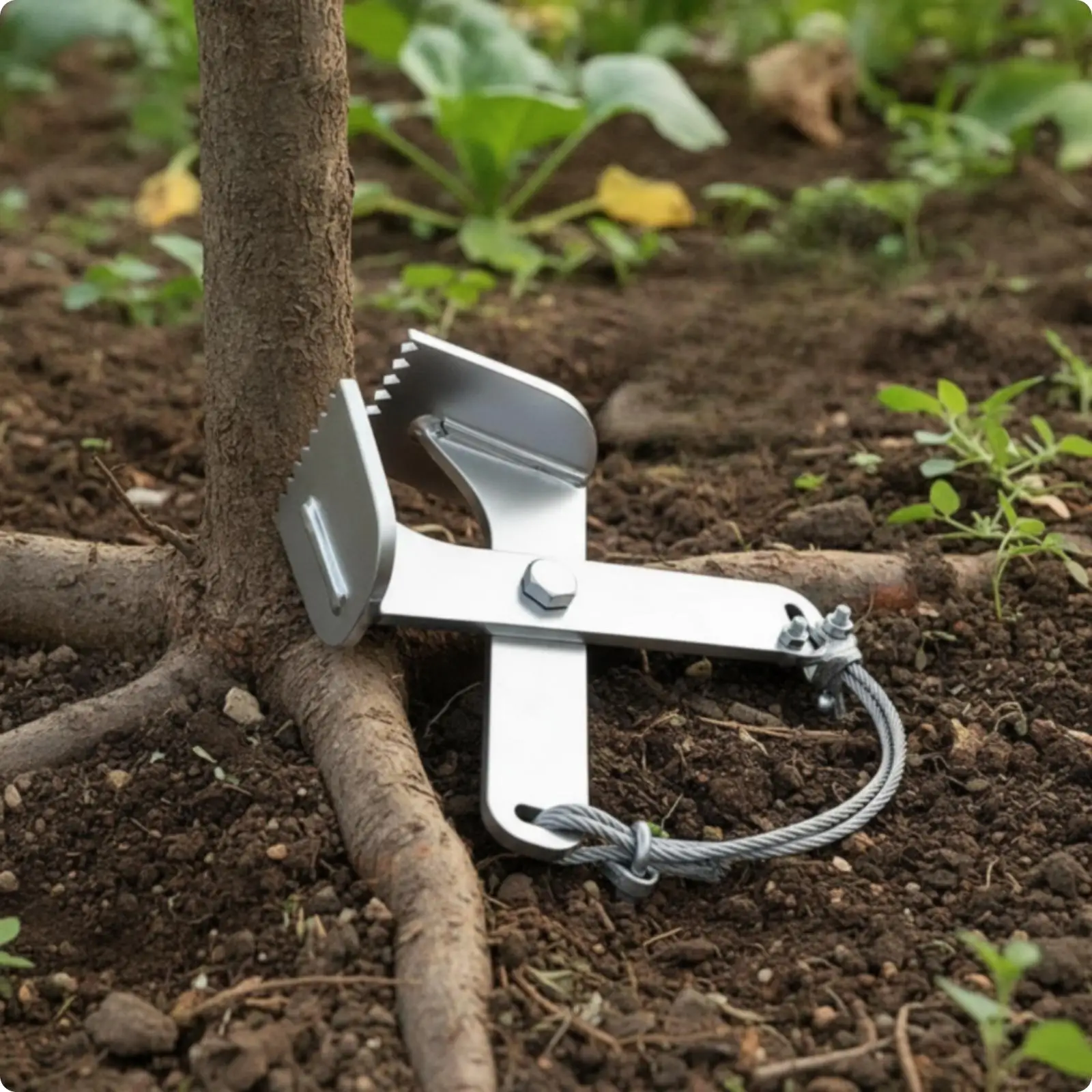 Root Pulling Clamp Sturdy Root Puller Metal for Garden, Gardeners, Farmers