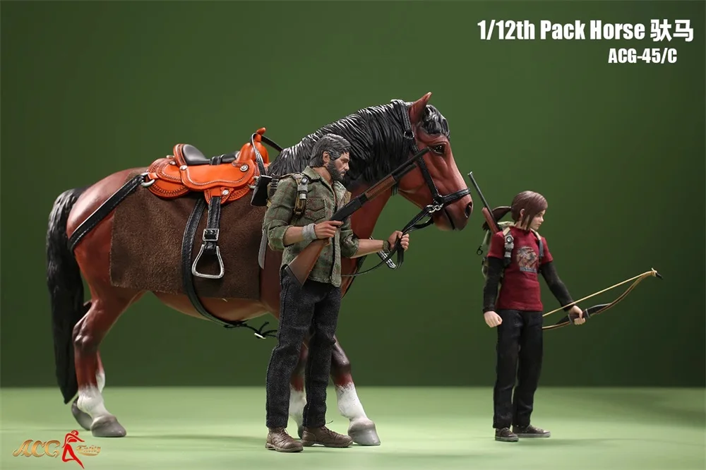 1/12 ACGTOYS ACG-45 Mini Toys Model Pack Horse with Tools No Doll Figure Only Horse For 6