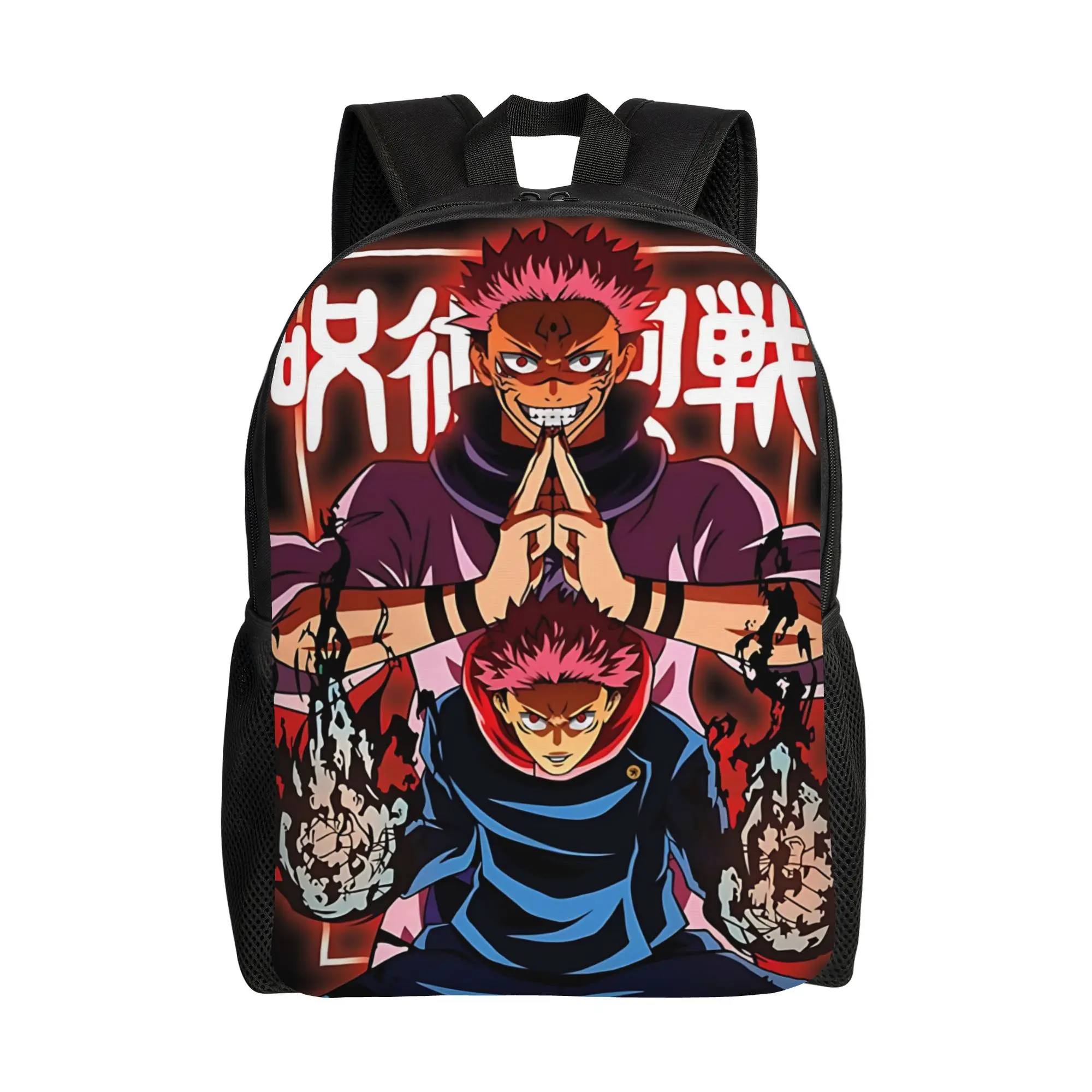 

ita bag Jujutsu Kaisen Daypack funko mochila Light Camping Zipper Closure Rucksack