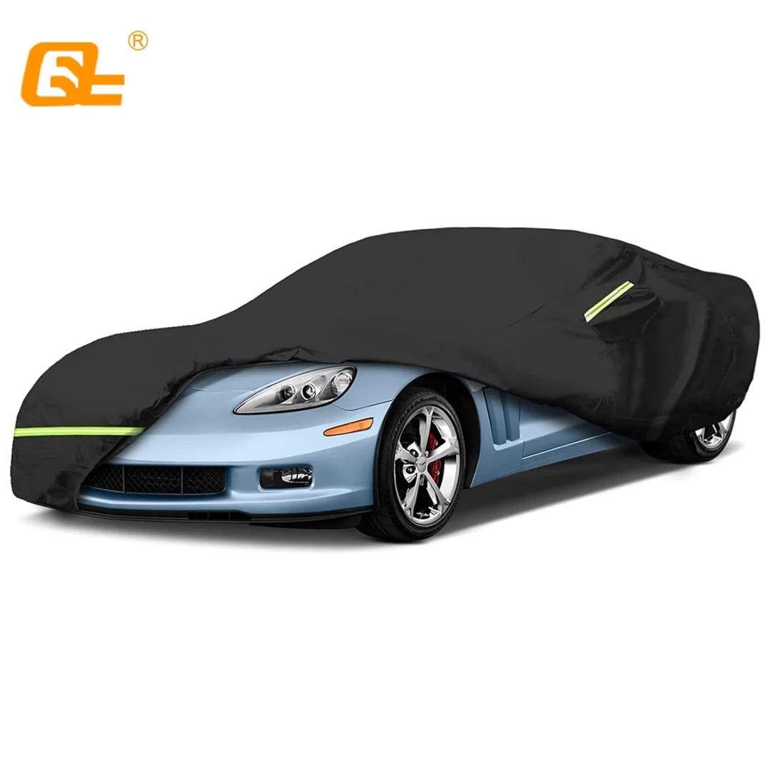 Custom Outdoor Waterproof Full Car Covers For Chevy Corvette C6 2005-2013 Windproof Heavy Duty All Weather Waterproof Protection