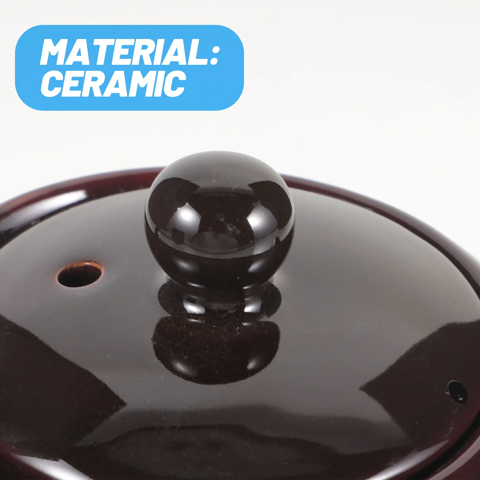 

1Set Kiln Change Tea Set Ceramic Small Teapot Teacup Set Portable Home Office Tearoom Use Small Teapot Ceramic Teacup Kit