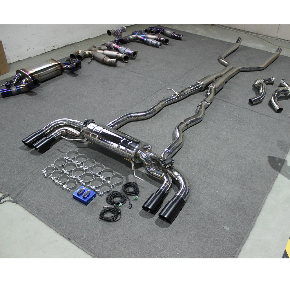 

For BMW M8 COUPE 4.4T 2017-2023 Two-Door Car Performance Valve Exhaust Pipes Stainless Steel Catback System Muffler Engine