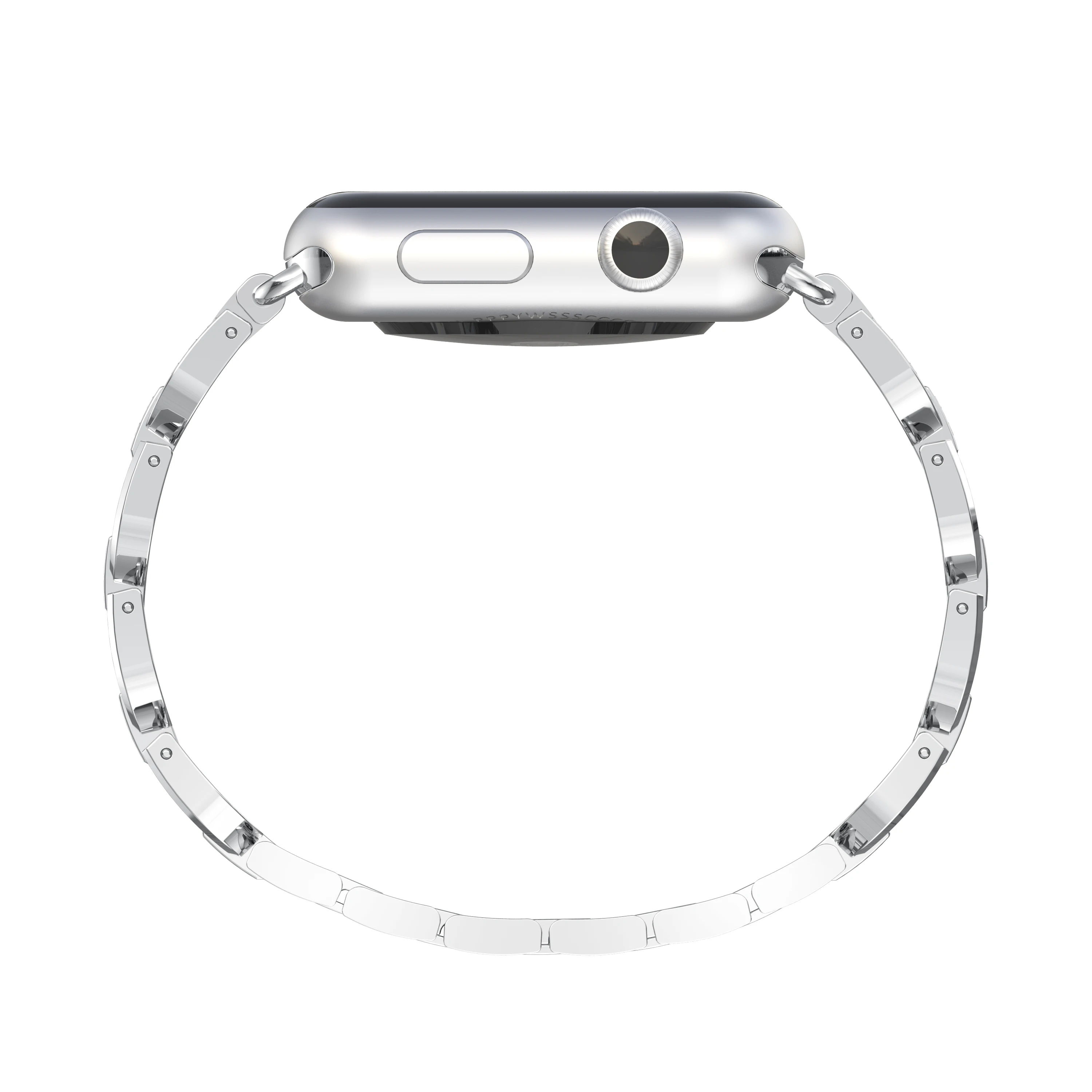 Strap for Apple Watch Ultra 49mm band Chain 45mm 42mm 44mm woman metal Steel Iwatch Series 8 7 6 se 5 4 3 41mm 38mm 40mm correa