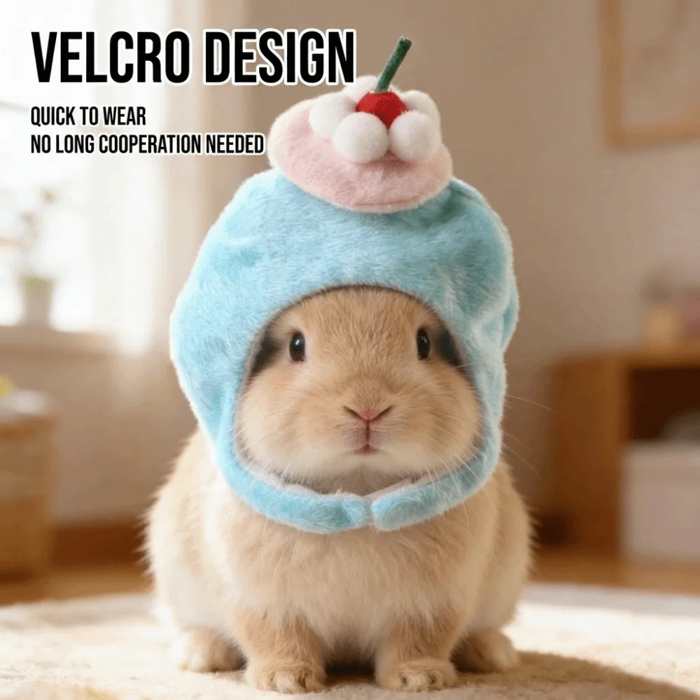 Pet Photo Decor Cute Pet Hat Lightweight Decorative Cat Headwear Soft Fit Rabbit Costume Headband Party Matching