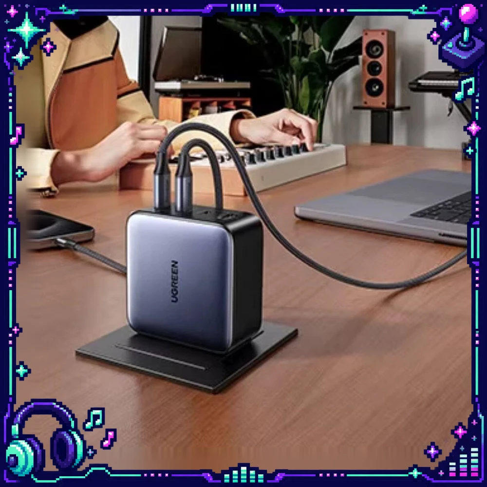 cargador-ugreen-x569-gan-de-140-w-4-puertos-3-usb-c-y-1-usb-a-con-tecnologia-pd-31-enchufe-plegable-entrada-de-100-240-v-compatible-con-portatiles-tabletas-y-telefonos-con-conexion-usb-c