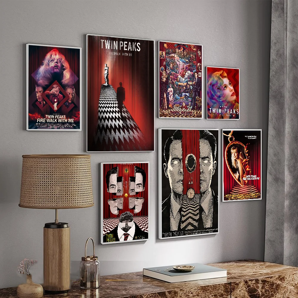 Twin Peaks Movie Good Quality Prints And Posters Vintage Room Bar Cafe Decor Home Decor