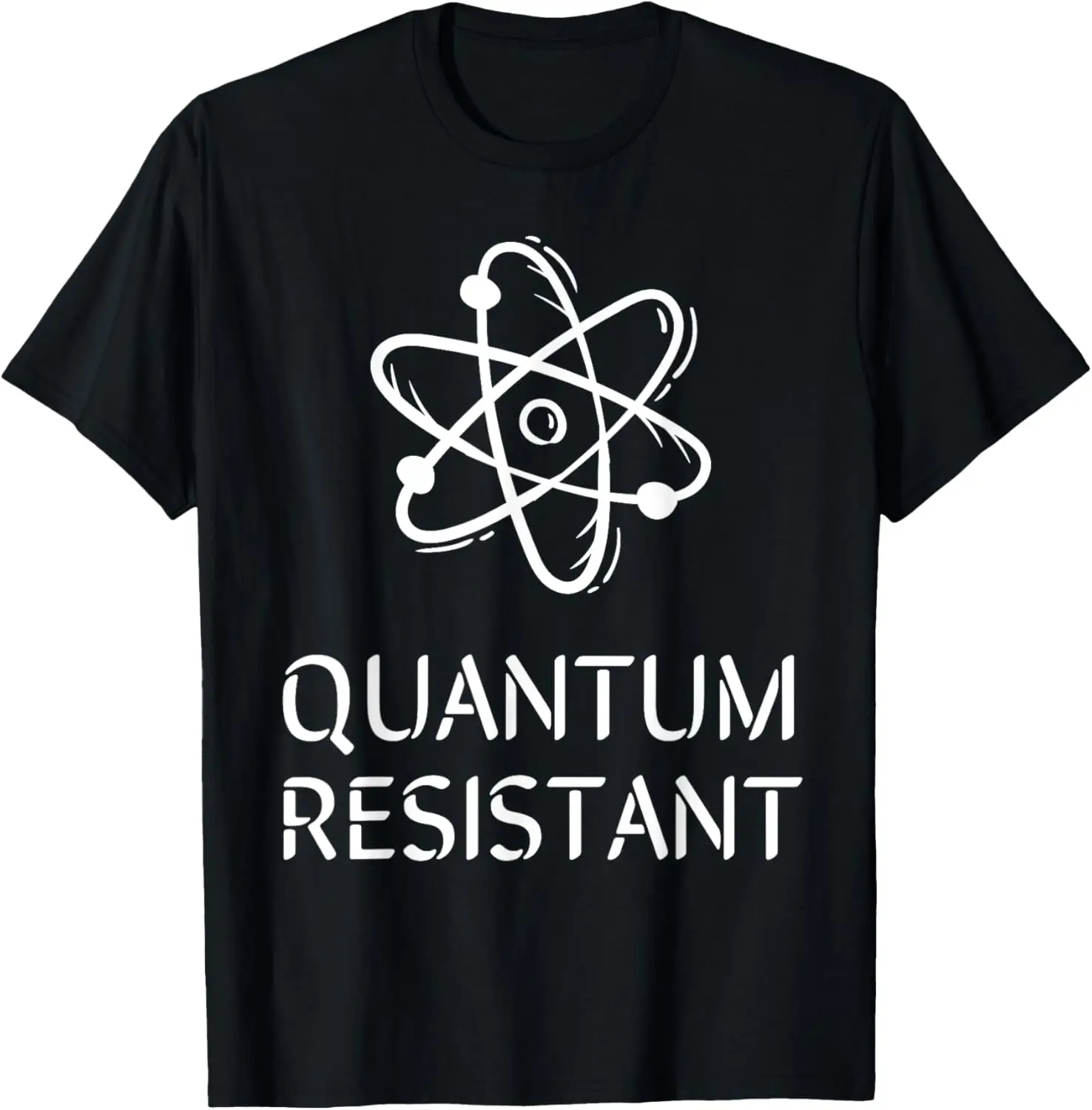 

Футболка FUNNY IT, Quantum Resistant, Q-Day, Quantum Computer Tech